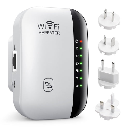 Wi-Fi repeater with multiple plug adapters