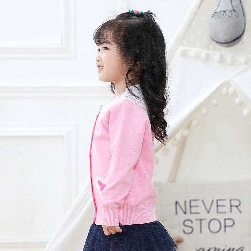 Navy Collar Kids Jacket