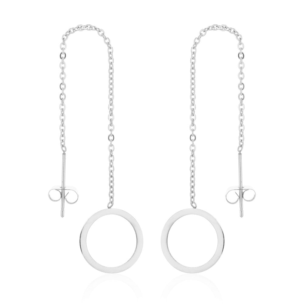 Vintage Metal Tassel Earrings