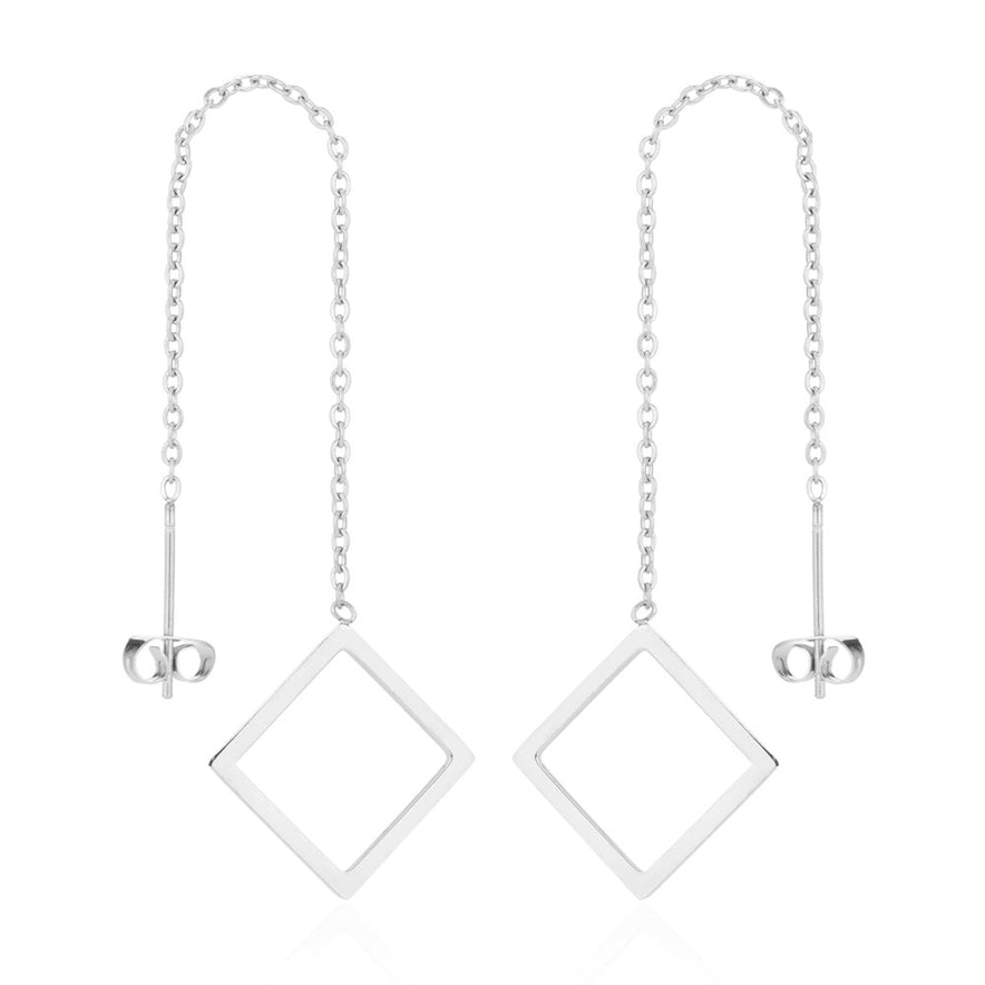 Vintage Metal Tassel Earrings