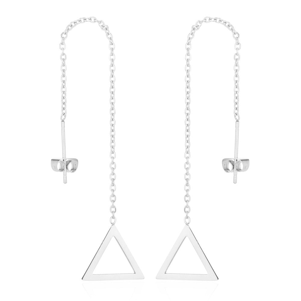 Vintage Metal Tassel Earrings