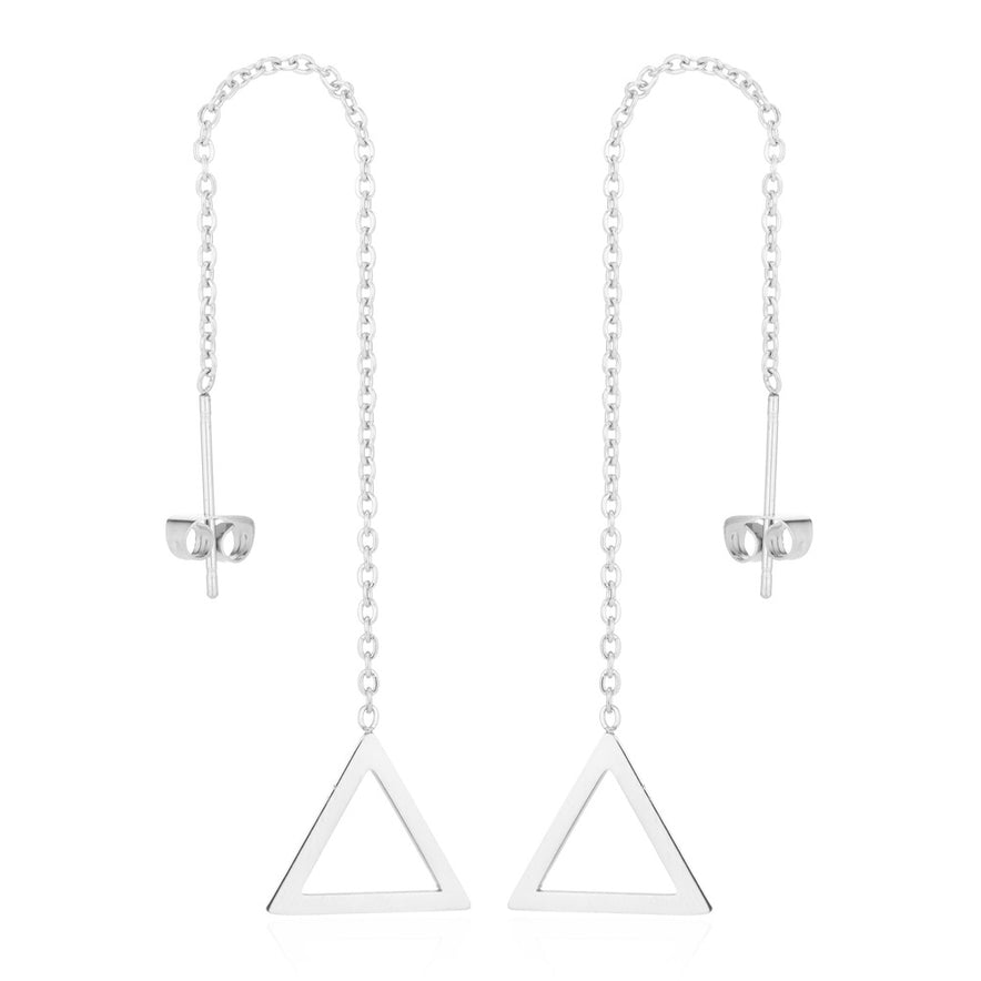 Vintage Metal Tassel Earrings