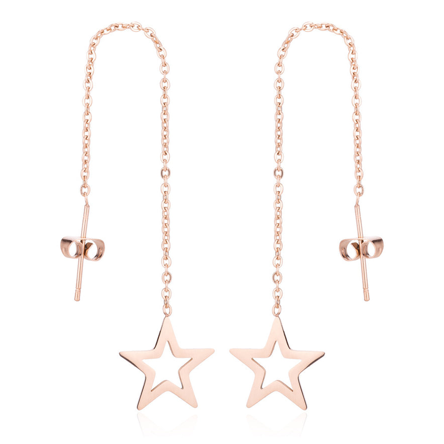 Vintage Metal Tassel Earrings