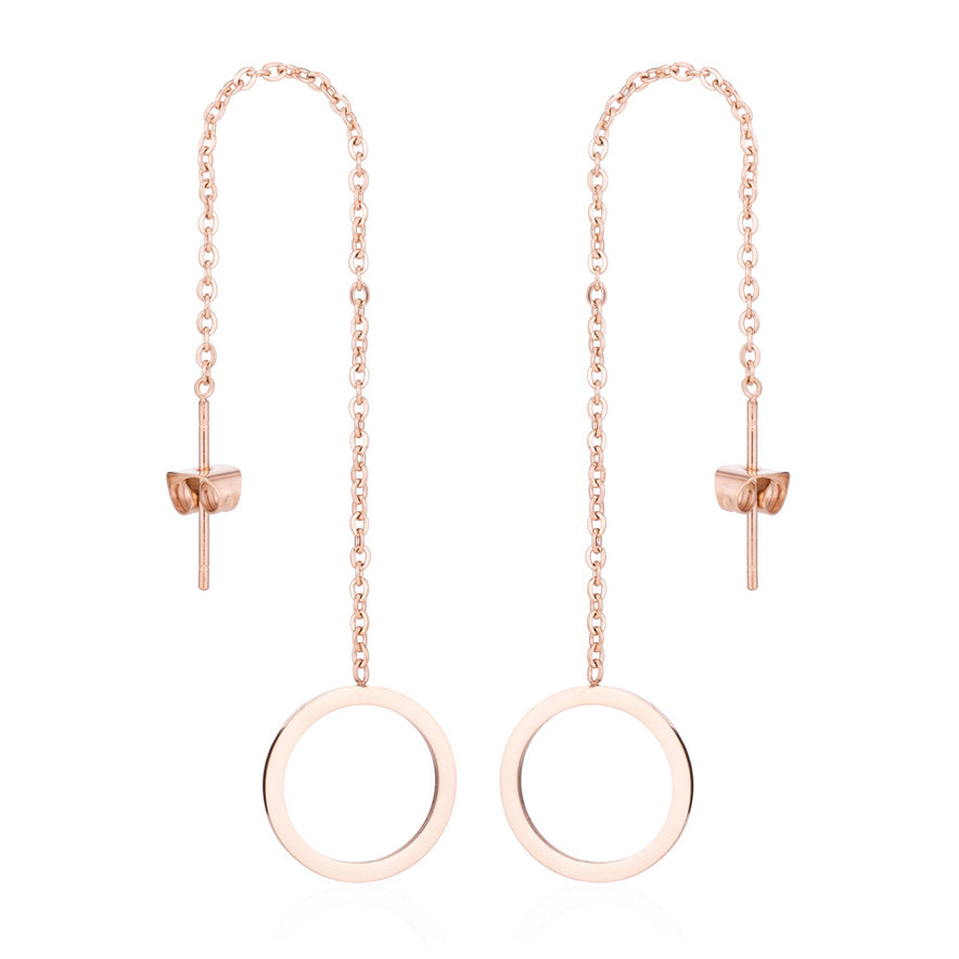 Vintage Metal Tassel Earrings