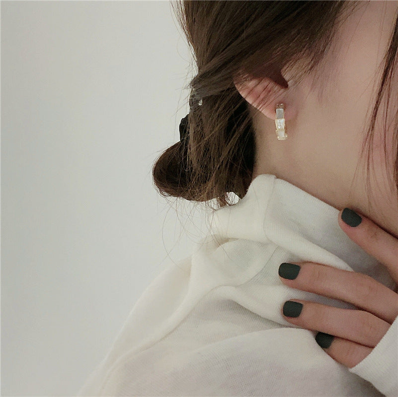 Metal Shell Earrings