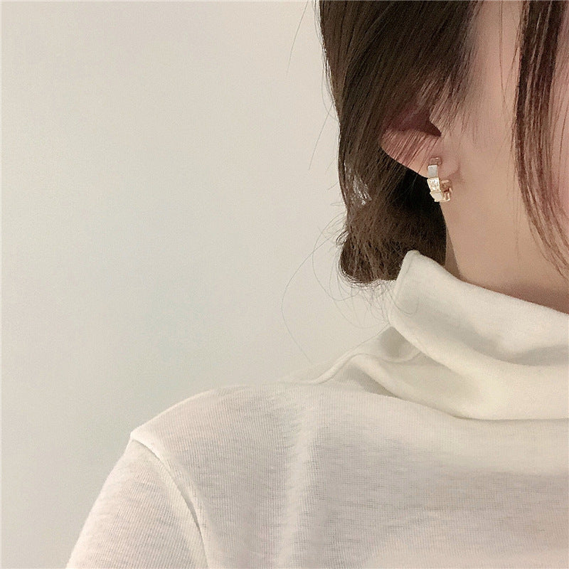 Metal Shell Earrings