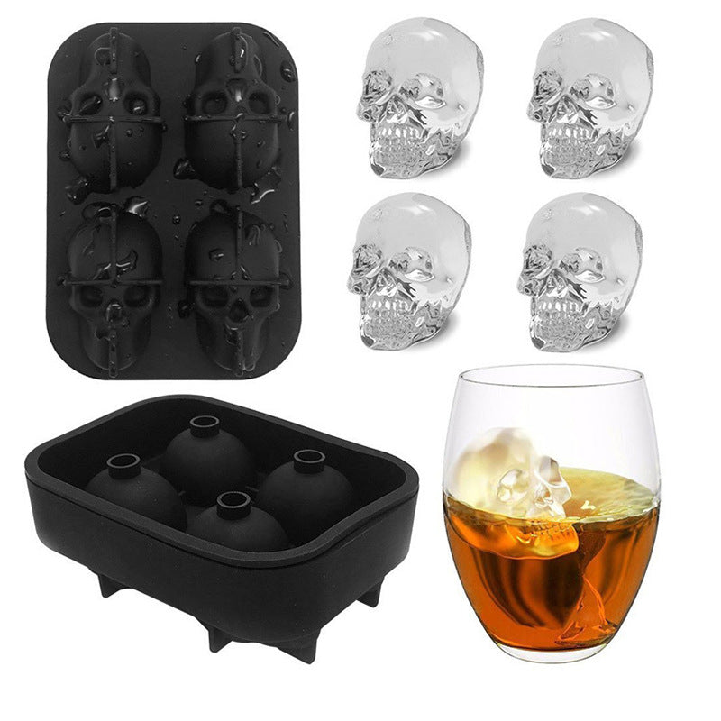 Creative 3D Silicone Skull mold