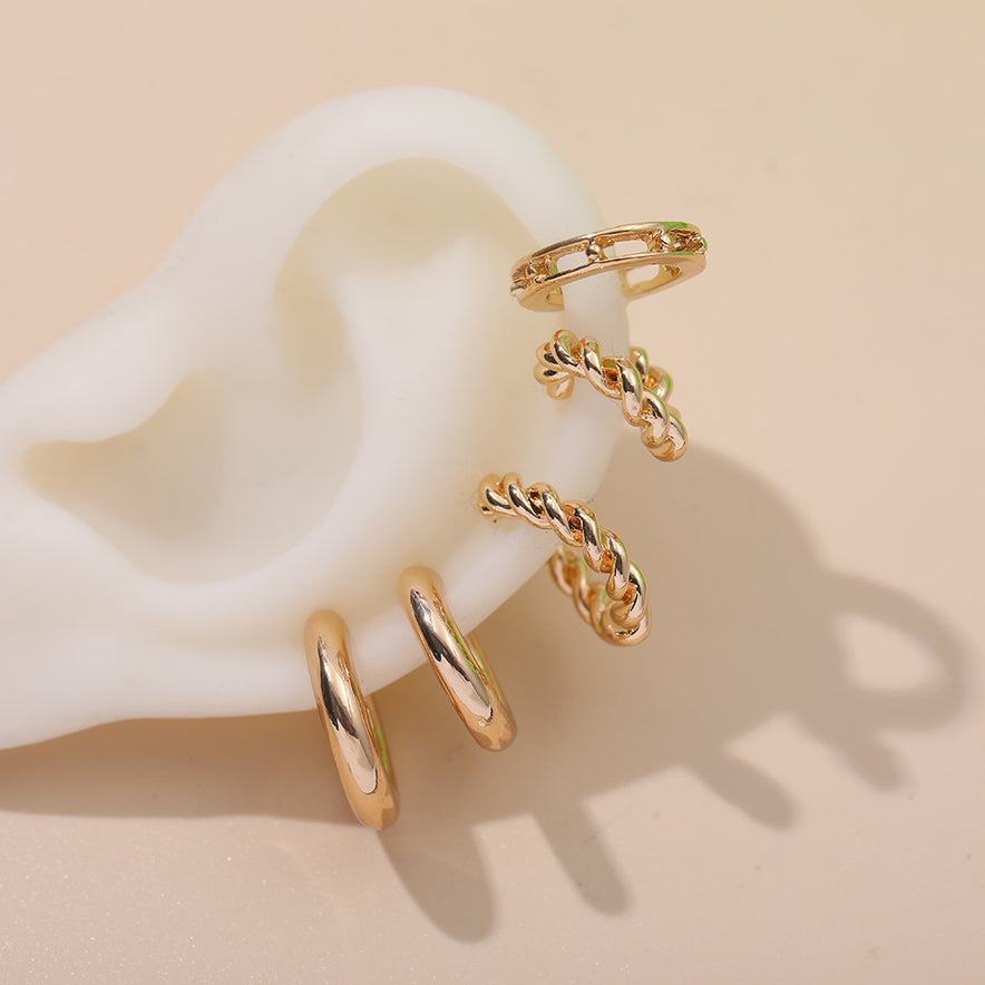 Five-Piece Set Of  Ear Clips