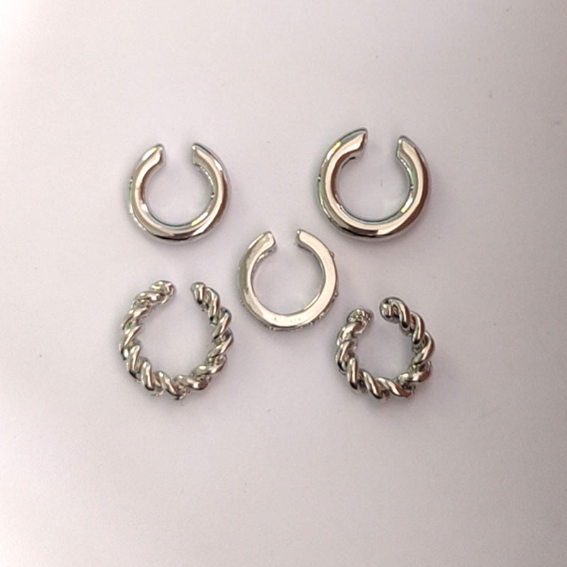 Five-Piece Set Of  Ear Clips