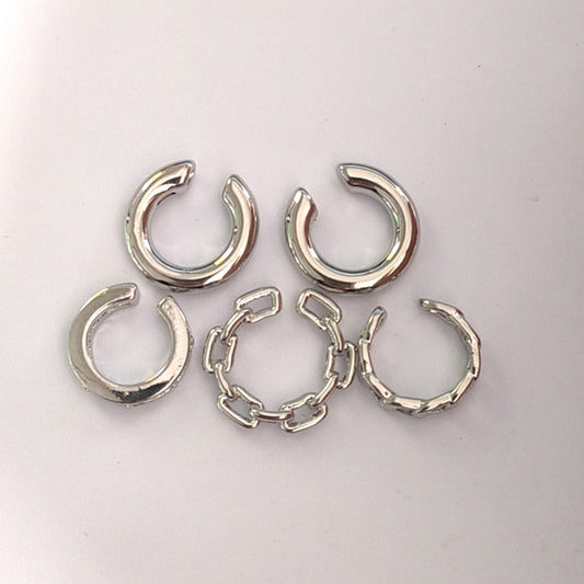 Five-Piece Set Of  Ear Clips