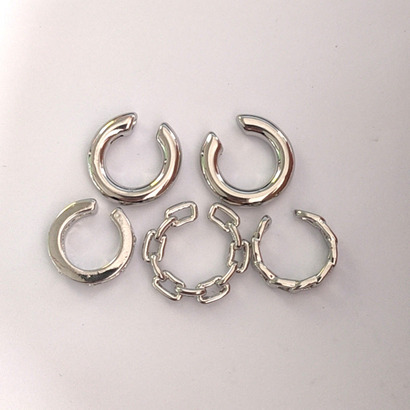Five-Piece Set Of  Ear Clips