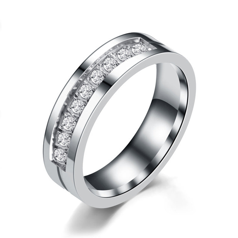 Men & women Titanium Steel Ring
