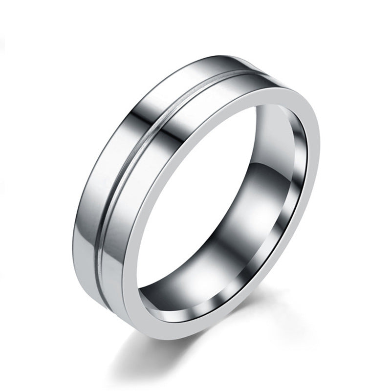 Men & women Titanium Steel Ring