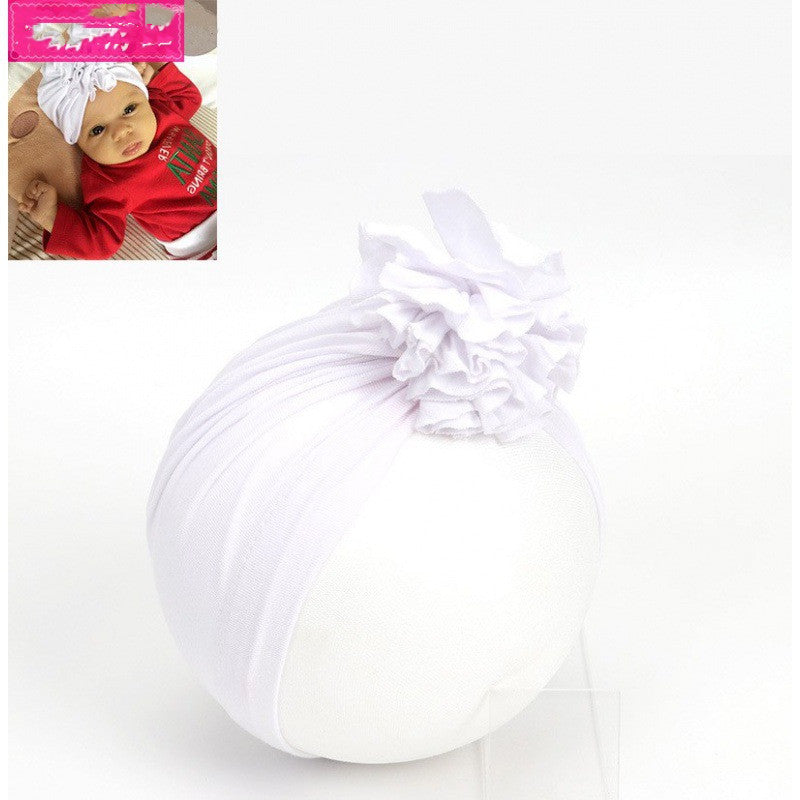 Kids Flower Newborn Baby Cap