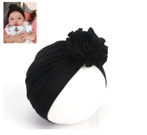 Kids Flower Newborn Baby Cap