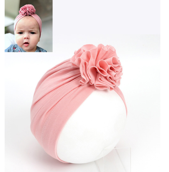 Kids Flower Newborn Baby Cap