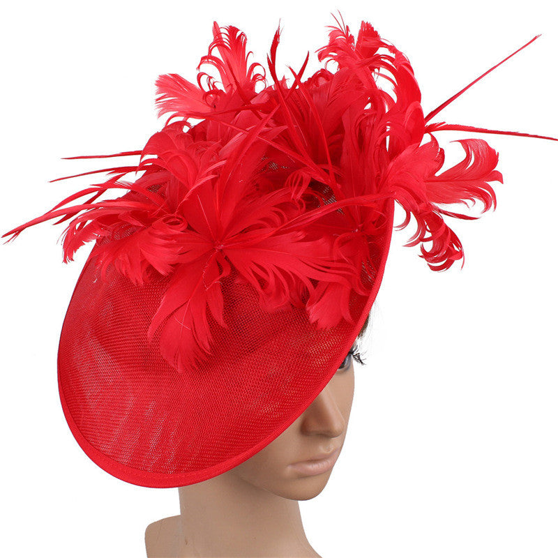 Ladies Feather Hat