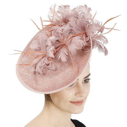 Ladies Feather Hat