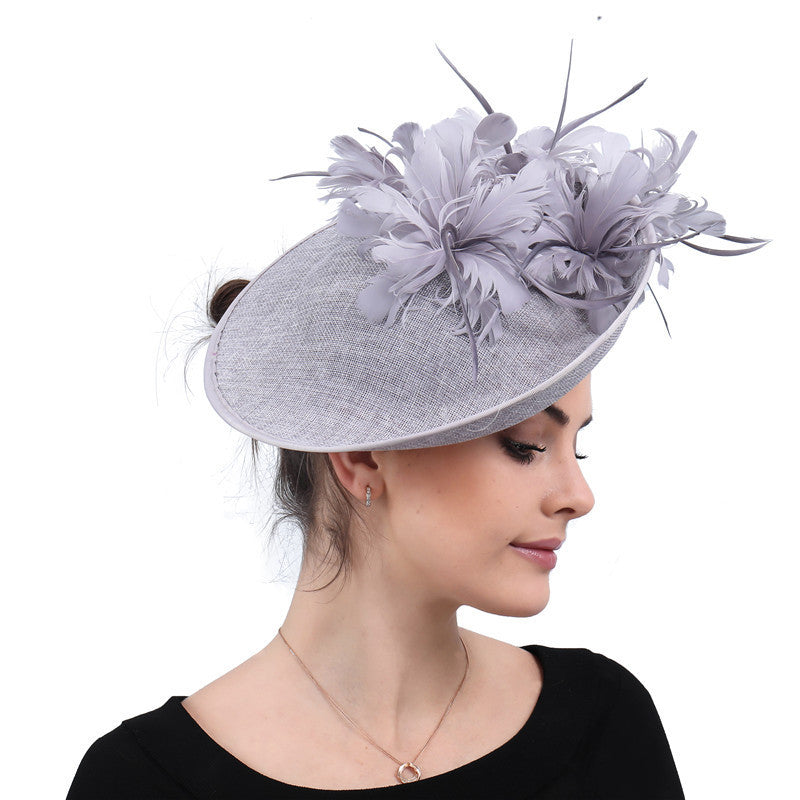 Ladies Feather Hat