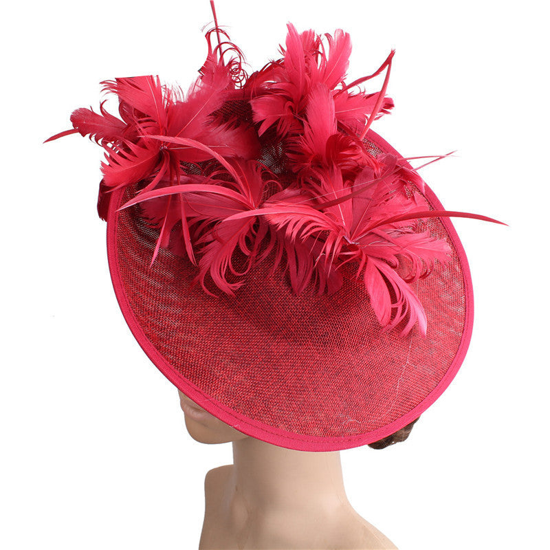 Ladies Feather Hat