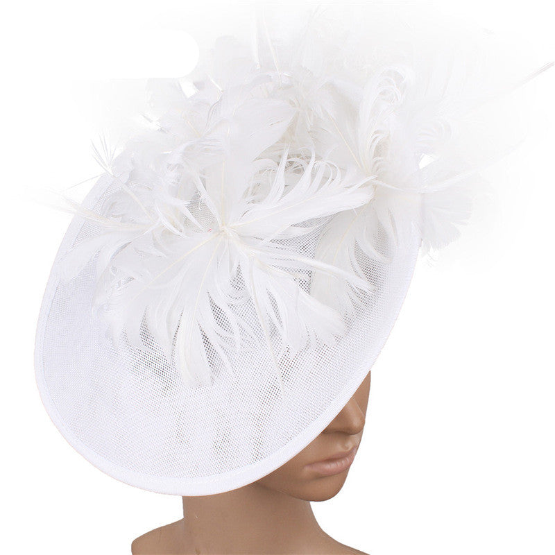 Ladies Feather Hat