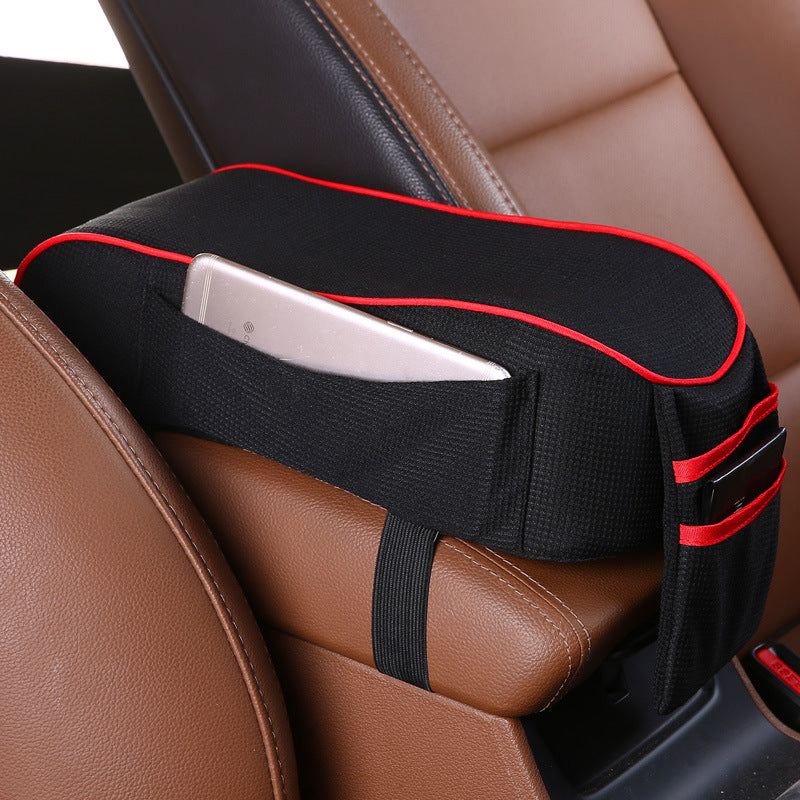 Car armrest box pad