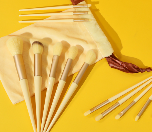 13 PCs Leaf Makeup Brushes