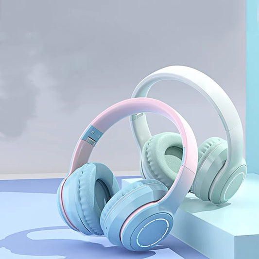 Foldable Gradient Bluetooth Headset