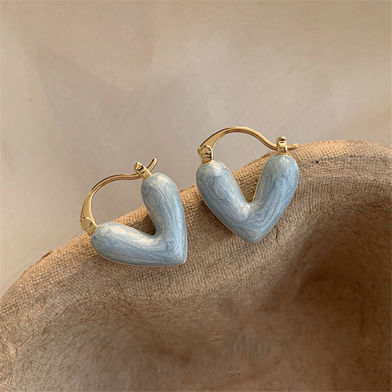 Women's Heart shape Small Earrings