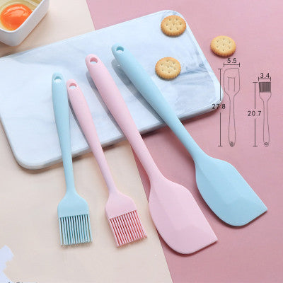 Silicone spatula baking tool set