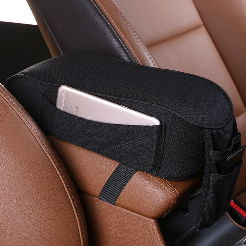 Car armrest box pad