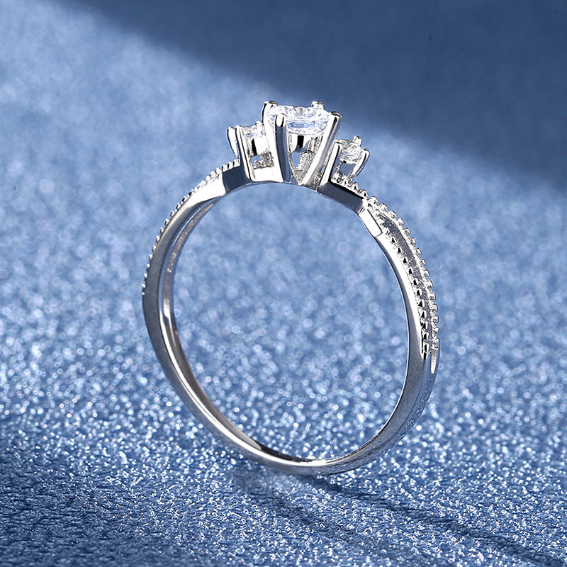 Moissanite Ring