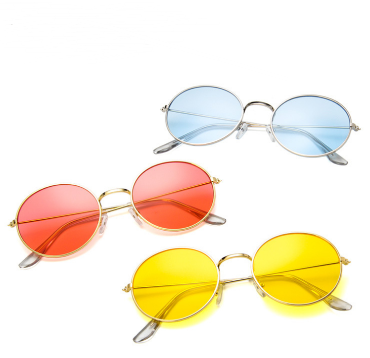 Korean round jelly sunglasses