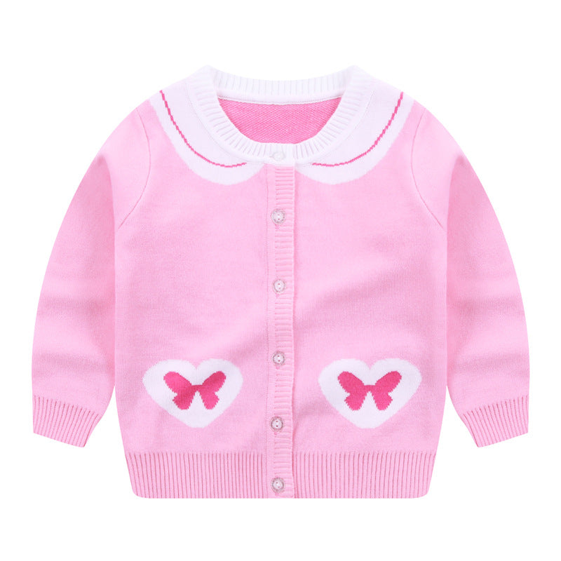 Navy Collar Kids Jacket