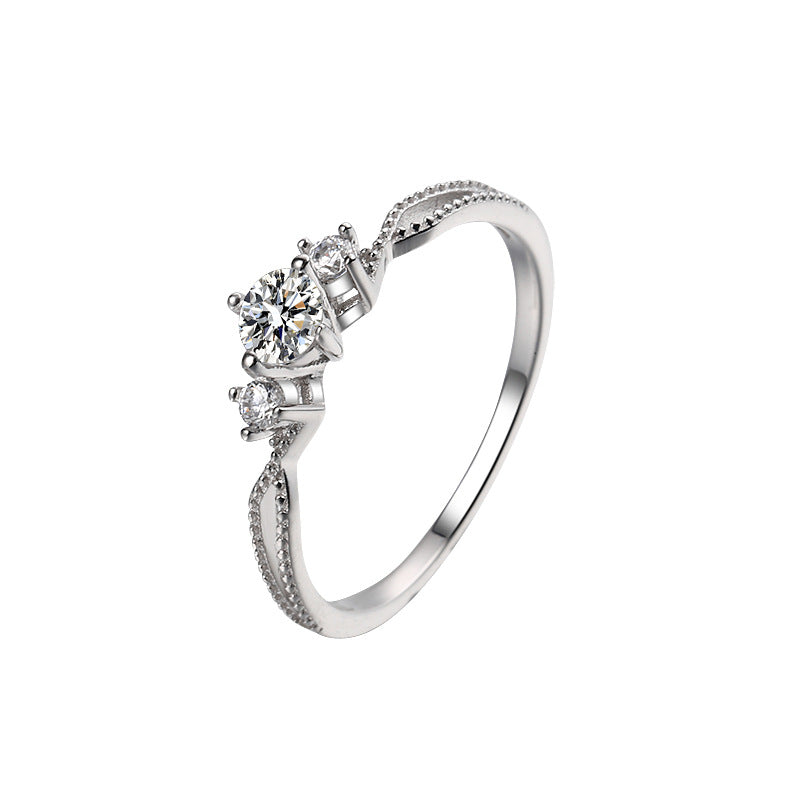 Moissanite Ring