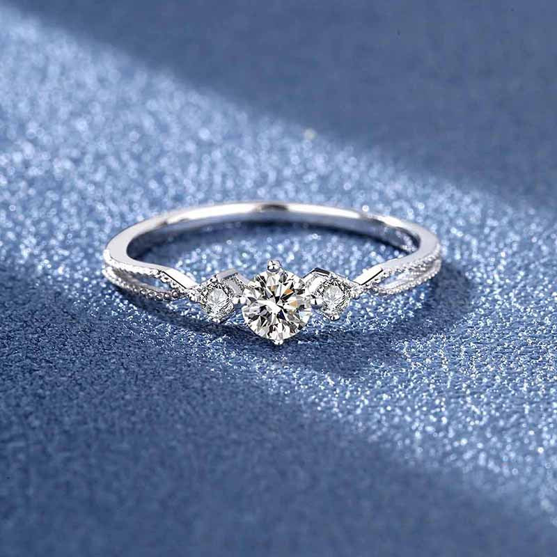 Moissanite Ring