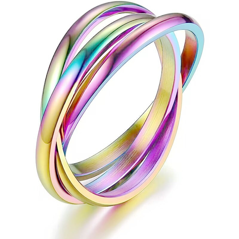 Women's Titanium Steel Ring