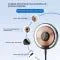 Transparent Magnetic Wireless Charger | Fast Charging Desktop Phone Stand — Round Pad