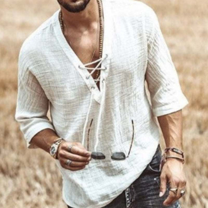 Men's Short-Sleeve Button-Up Shirt | Casual Summer Shirt for Work, Beach & Everyday Wear