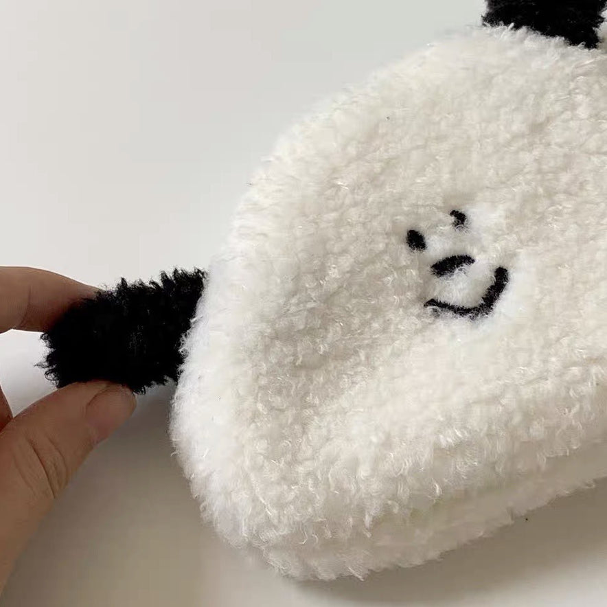 Plush Puppy purse Document Bag