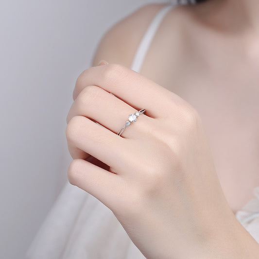Moissanite Ring