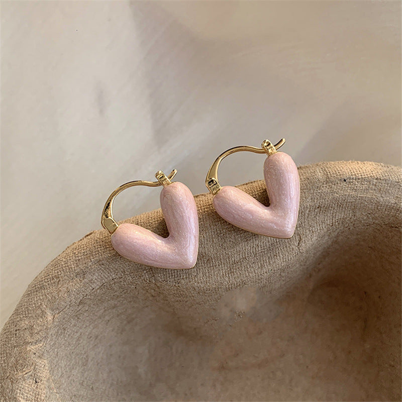 Women's Heart shape Small Earrings