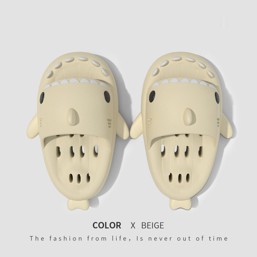 Shark Slippers Shower Shoes