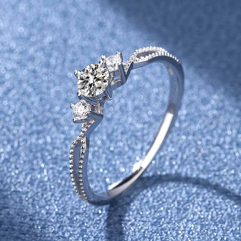 Moissanite Ring