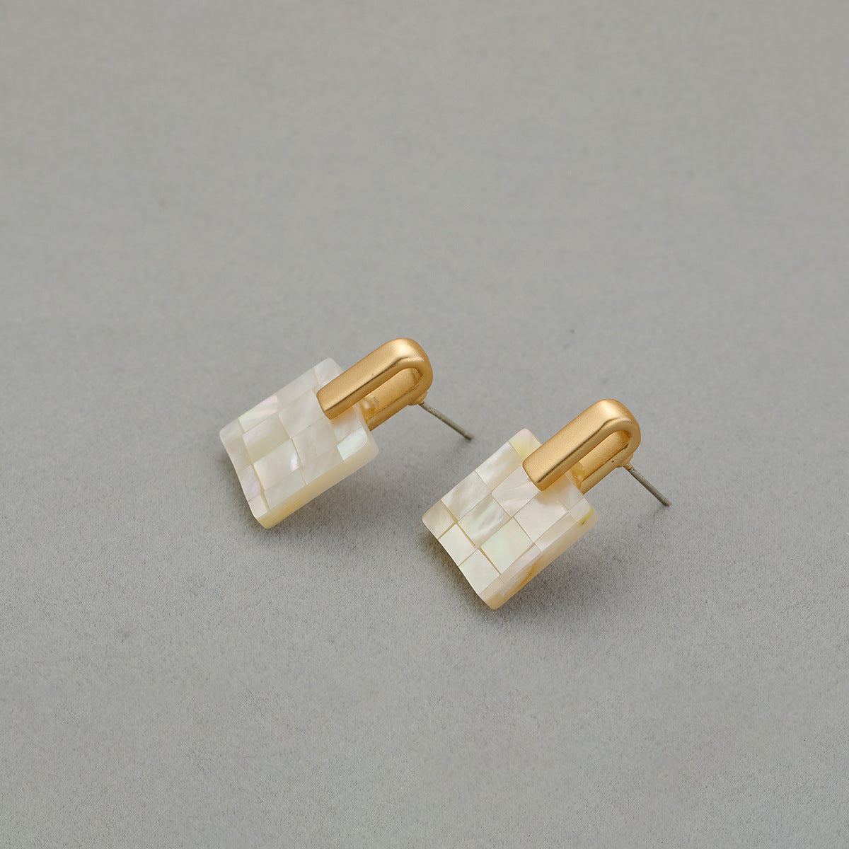 Mosaic Shell Earrings