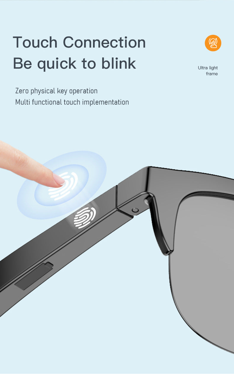 Bluetooth Glasses Bone Conduction