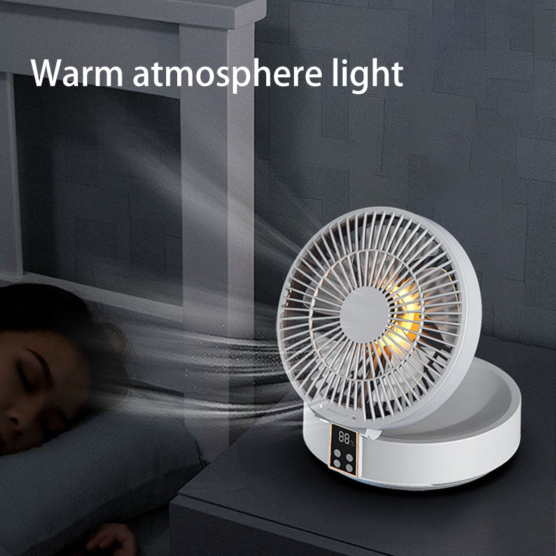 Electric Folding Fan Night Light