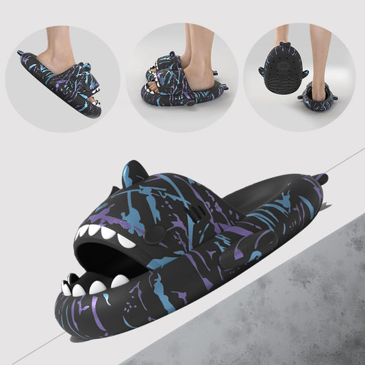 Ins Punk Shark Slippers