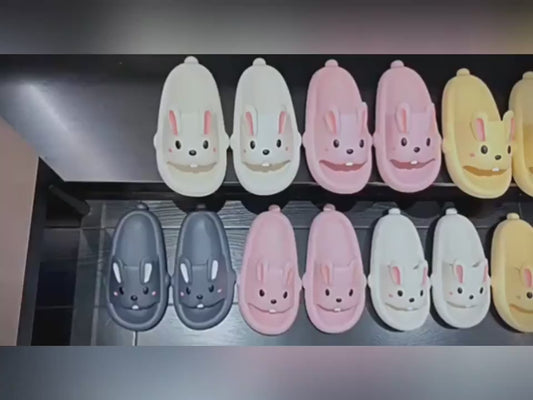 Cute Rabbit Slippers For Kids Women