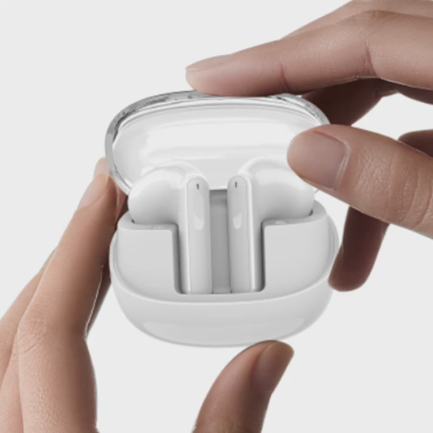Wireless Headset Transparent Mini Bin